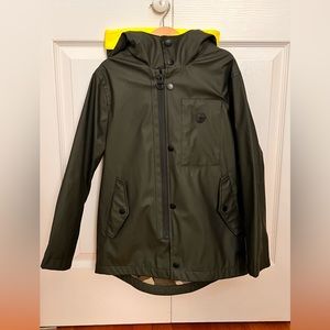 Water repellent rubberized parka, excellent condition